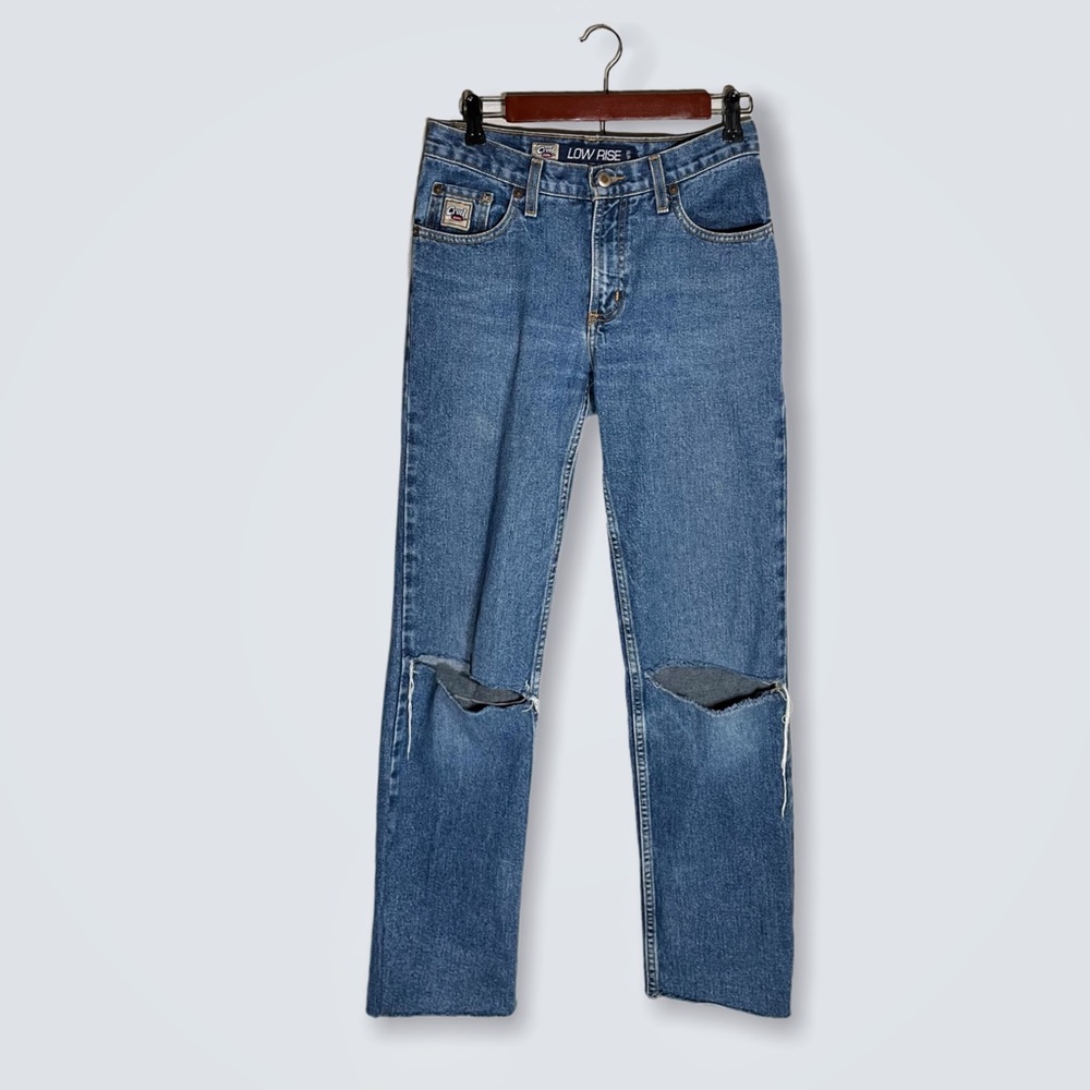 90s Cruel Girl ripped knee boyfriend jeans